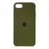 Чехол-накладка Silicone Case для Apple iPhone SE 2022/2020/8/7, Virid Green (зеленый)