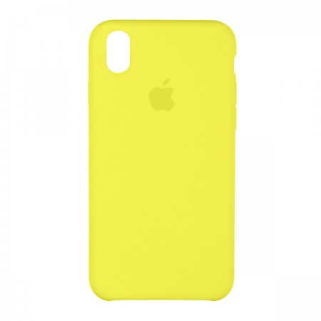 Силіконовий чохол Original Silicone Case для Apple iPhone XR Flash