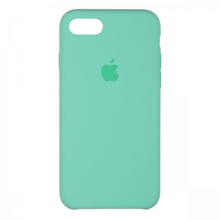 Чехол-накладка Silicone Case для Apple iPhone SE 2022/2020/8/7, Spearmint (зеленый)
