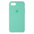 Чехол-накладка Silicone Case для Apple iPhone SE 2022/2020/8/7, Spearmint (зеленый)