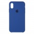 Чехол-накладка Silicone Case для Apple iPhone XS Max, Delft Blue (синий)
