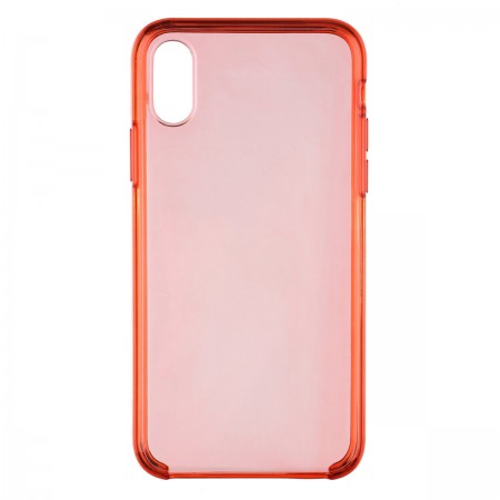 Чохол-накладка Clear Case для Apple iPhone XS Max, Red (червоний)
