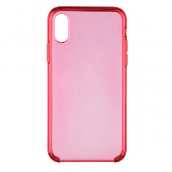 Чохол-накладка Clear Case для Apple iPhone XS Max, Pink (рожевий)