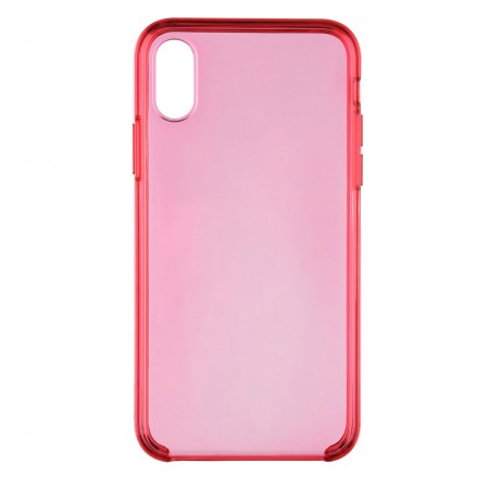 Чехол-накладка Clear Case для Apple iPhone XS Max, Pink (розовый)