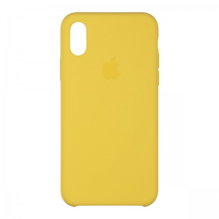 Чохол-накладка Solid Series для Apple iPhone XS Max, Canary Yellow (жовтий)