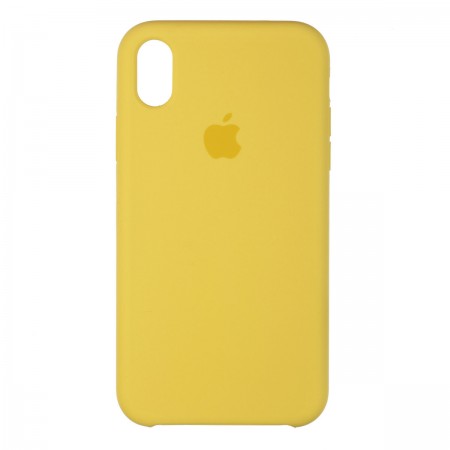 Силиконовый чехол-накладка ArmorStandart Original Silicone Case для Apple iPhone XR, Canary Yellow