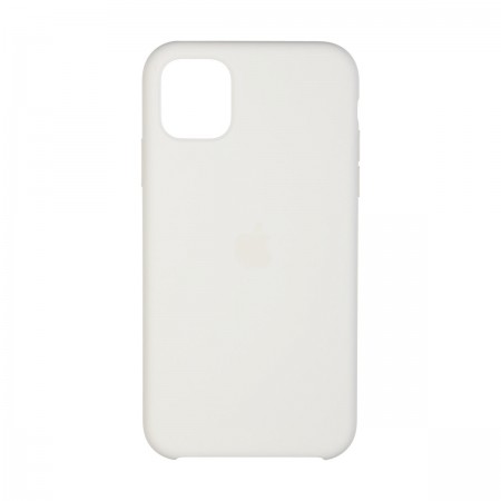 Силіконовий чохол Original Solid Series для Apple iPhone 11 Pro Max, Ivory White (білий)