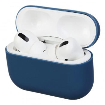 Силіконовий чохол ArmorStandart Ultrathin Silicone Case для Apple AirPods Pro, темно-синій Силіконовий чохол ArmorStandart Ultrathin Silicone Case для Apple AirPods Pro, темно-синій