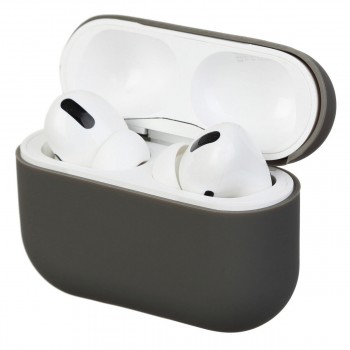 Силіконовий чохол ArmorStandart Ultrathin Silicone Case для кейса Apple AirPods Pro, темно-сірий Силіконовий чохол ArmorStandart Ultrathin Silicone Case для кейса Apple AirPods Pro, темно-сірий