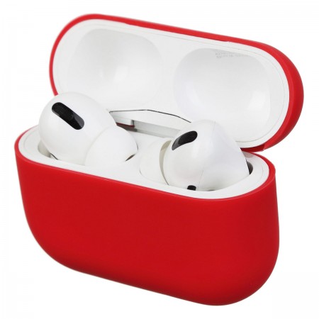 Силіконовий чохол ArmorStandart Ultrathin Silicone Case для кейса Apple AirPods Pro, червоний