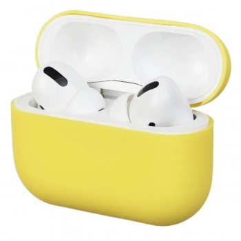 Силіконовий чохол ArmorStandart Ultrathin Silicone Case для Apple AirPods Pro, золотистий Силіконовий чохол ArmorStandart Ultrathin Silicone Case для Apple AirPods Pro, золотистий