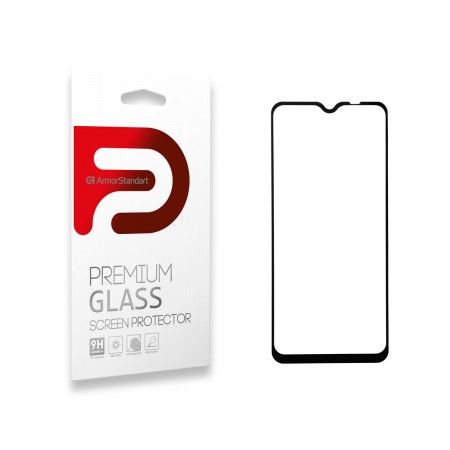 Захисне скло ArmorStandart Full Glue для Xiaomi Redmi 9, 6.53