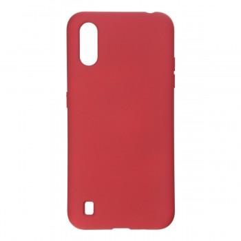 Чехол-накладка TPU ArmorStandart ICON для Samsung A01 (A015), красный