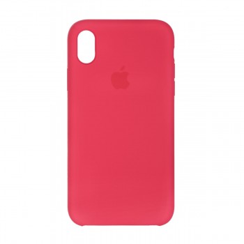 Силіконовий чохол Original Silicone Case для Apple iPhone XR Red Raspberry Силіконовий чохол Original Silicone Case для Apple iPhone XR Red Raspberry