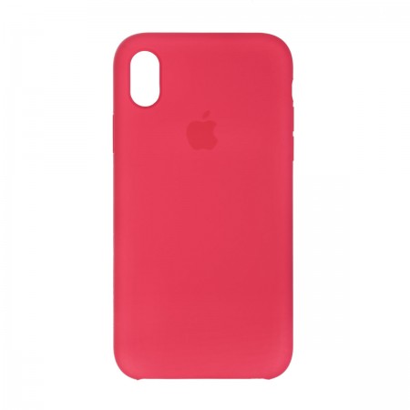 Силіконовий чохол Original Silicone Case для Apple iPhone XR Red Raspberry
