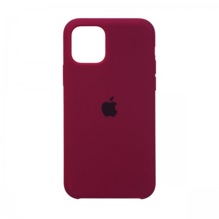 Силіконовий чохол Original Silicone Case для Apple iPhone 11 Pro, Marsala (бордовий)