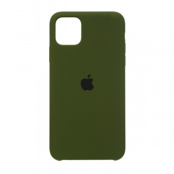 Силіконовий чохол Original Silicone Case для Apple iPhone 11 Pro Max, Virid Green (зелений) Силіконовий чохол Original Silicone Case для Apple iPhone 11 Pro Max, Virid Green (зелений)