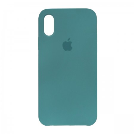 Силіконовий чохол-накладка ArmorStandart Original Silicone Case для Apple iPhone XS/X, Pine Green