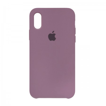 Силіконовий чохол-накладка ArmorStandart Original Silicone Case для Apple iPhone XS/X, Grape