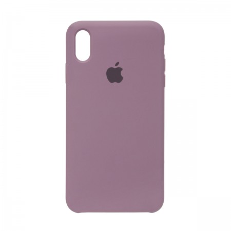 Чехол-накладка Silicone Case для Apple iPhone XS Max, Grape (фиолетовый)