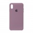 Чехол-накладка Silicone Case для Apple iPhone XS Max, Grape (фиолетовый)