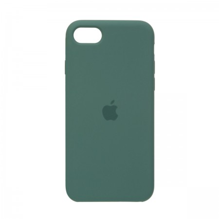 Чохол-накладка Silicone Case для Apple iPhone SE 2022/2020/8/7, Pine Green (зелений)