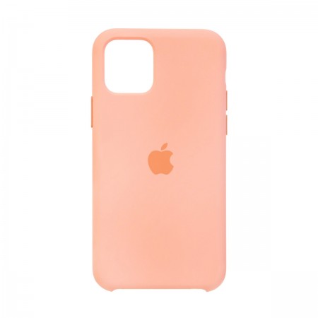 Силіконовий чохол Original Solid Series для Apple iPhone 11 Pro, Grapefruit (помаранчевий)