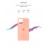 Силіконовий чохол Original Solid Series для Apple iPhone 11 Pro, Grapefruit (помаранчевий)