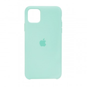 Силіконовий чохол Original Solid Series для Apple iPhone 11 Pro Max, Beryl (зелений) Силіконовий чохол Original Solid Series для Apple iPhone 11 Pro Max, Beryl (зелений)