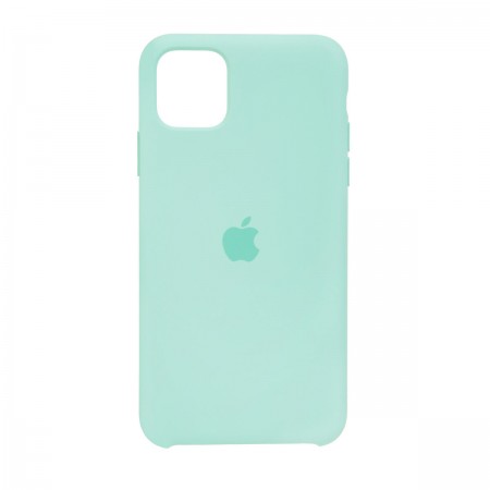 Силіконовий чохол Original Solid Series для Apple iPhone 11 Pro Max, Beryl (зелений)