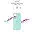 Силіконовий чохол Original Solid Series для Apple iPhone 11 Pro Max, Beryl (зелений)