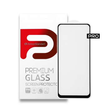 Захисне скло ArmorStandart Pro для OPPO Reno4, чорне, 6.4 Захисне скло ArmorStandart Pro для OPPO Reno4, чорне, 6.4