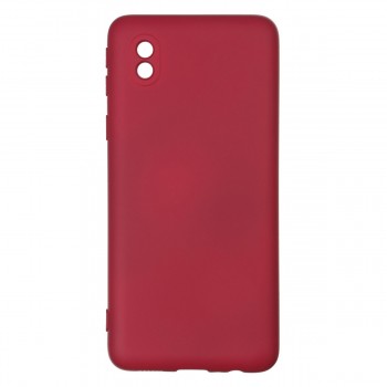 Чохол ArmorStandart ICON для Samsung A01 Core (A013), червоний із захистом камери