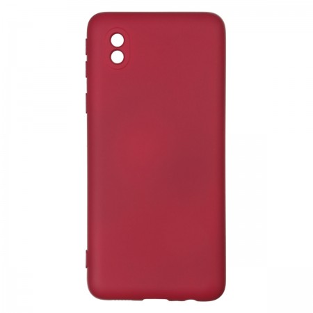 Чохол ArmorStandart ICON для Samsung A01 Core (A013), червоний із захистом камери