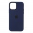 Силіконовий чохол Original Solid Series для Apple iPhone 12 mini, Deep Navy (темно-синій)