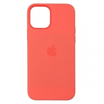 Силиконовый чехол Original Solid Series для Apple iPhone 12 mini, Pink Citrus (оранжевый)