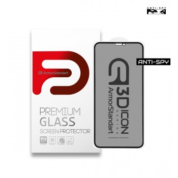 Захисне скло ArmorStandart Icon 3D Anti-spy для Apple iPhone 12 mini, 5.4 Захисне скло ArmorStandart Icon 3D Anti-spy для Apple iPhone 12 mini, 5.4
