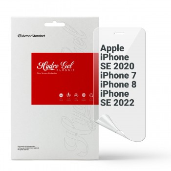 Гідрогелева плівка ArmorStandart для Apple iPhone SE 2022/2020/8/7, діагональ 4.7 Гідрогелева плівка ArmorStandart для Apple iPhone SE 2022/2020/8/7, діагональ 4.7