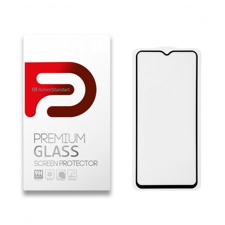 Захисне скло ArmorStandart Full Glue для Tecno POP 4 Pro (BC3), 6.5