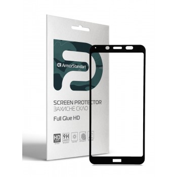 Защитное стекло ArmorStandart Full Glue HD для Huawei Y5p 2020, 5.45