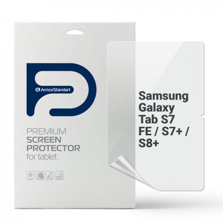 Гидрогелевая пленка ArmorStandart для Samsung Galaxy Tab S7 FE / S7+ / S8+, диагональ 12.4