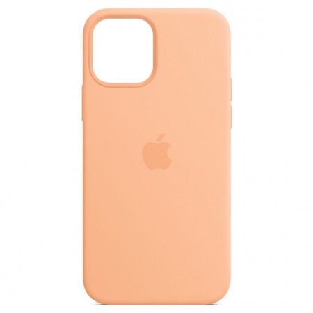 Чохол ArmorStandart Original Silicone Case для iPhone 12 Pro Max силіконовий, Cantaloupe (помаранчевий)