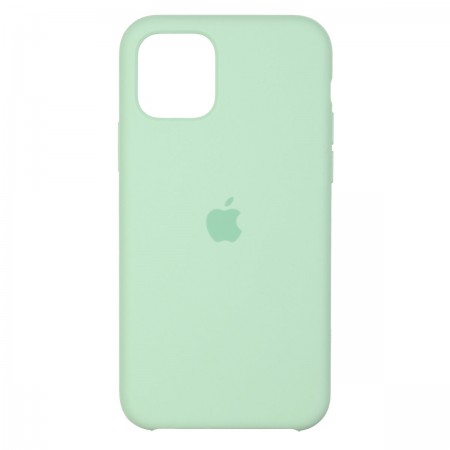 Силиконовый чехол Original Silicone Case для Apple iPhone 11 Pro Max, Pistachio (зелёный)