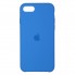 Чохол-накладка Silicone Case для Apple iPhone SE 2022/2020/8/7, Capri Blue (блакитний)