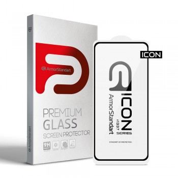 Захисне скло ArmorStandart Icon для Xiaomi Redmi Note 10 5G/Poco M3 Pro, чорне, 6.5 Захисне скло ArmorStandart Icon для Xiaomi Redmi Note 10 5G/Poco M3 Pro, чорне, 6.5