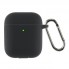 Силіконовий чохол ArmorStandart Ultrathin Silicone Case With Hook для Apple AirPods 2, чорний