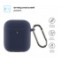 Силіконовий чохол ArmorStandart Ultrathin Silicone Case With Hook для кейса Apple AirPods 2, темно-синій