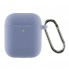 Силіконовий чохол ArmorStandart Ultrathin Silicone Case With Hook для Apple AirPods 2, Lavender Grey