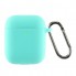 Силіконовий чохол ArmorStandart Ultrathin Silicone Case With Hook для кейса Apple AirPods 2, м'ятно-зелений