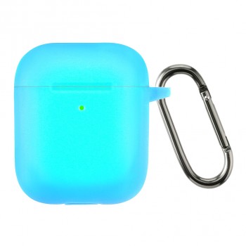 Силіконовий чохол ArmorStandart Ultrathin Silicone Case With Hook для кейса Apple AirPods 2, Noctilucent Силіконовий чохол ArmorStandart Ultrathin Silicone Case With Hook для кейса Apple AirPods 2, Noctilucent